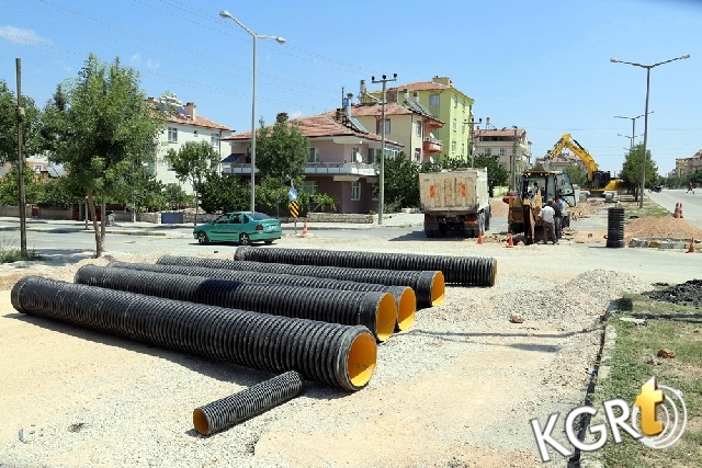 Alparslan Türkeş Bulvarı'nda Çalışmalar Devam Ediyor