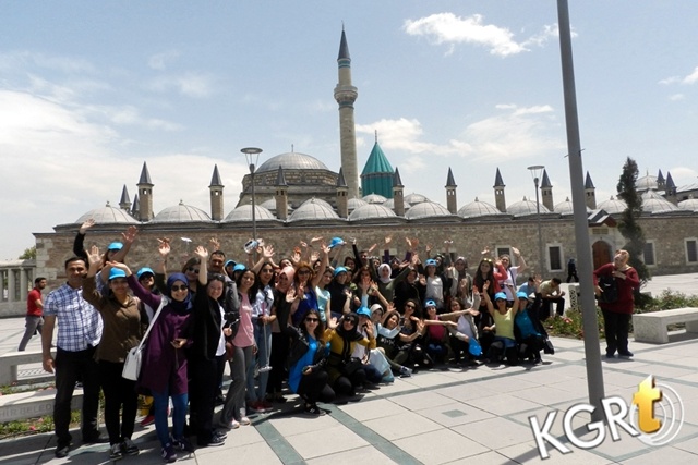 Karaman'da Üniversiteli Öğrenciler Geziden Döndü