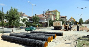 Alparslan Türkeş Bulvarı'nda Çalışmalar Devam Ediyor