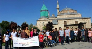 Engelli Öğrenciler Konya’nın Tarihi Yerlerini Gezdi