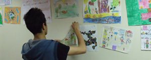 Çocuklar, Hayallerindeki Oyuncak Evini Resimlediler