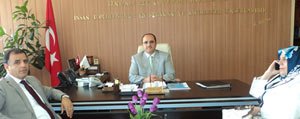 Istanbul Il Milli Egitim Müdürü Dr. Muammer Yildiz’dan Il Milli Egitim Müdürüne Ziyaret
