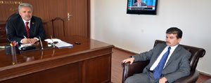 AA Konya Bölge Müdürü Ahmet Kayir Vali Kahraman’i Ziyaret Etti 