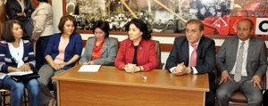 CHP Kadin Kollari Genel Baskani Dokuzcan, Karaman’da  