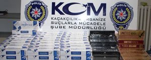 Karaman’da 2 Bin 410 Paket Kaçak Sigara Ele Geçirildi