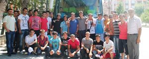 Karamanli Gençler 17. Akdeniz Oyunlarinin Açilisina Gitti