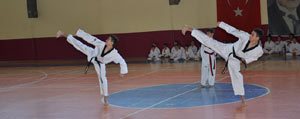2013 Yili Üçüncü Dönem Taekwondo Kemer Sinavlari Yapildi