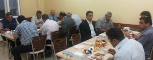 Baskan Samur, Belediye Meclis Üyelerine Iftar Verdi
