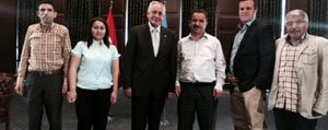  Gazeteciler Sorularini Yanitlayan Yigit: “Devlet Baskici Olmamali”