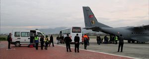  Zonguldak’tan Karaman’a TTK Tahlisiye Ekibi Hava Yoluyla Gidiyor