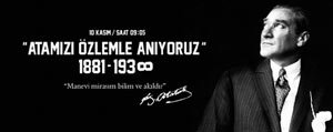  10 Kasim Atatürk’ü Anma Programi Belli Oldu