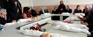  Belediyeden Hanimlara Cenaze Yikama Kursu