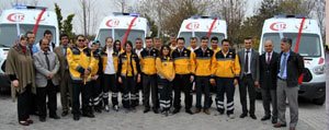  Karaman’a 6 Yeni Ambulans