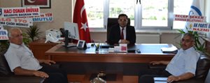 Kâzimkarabekir Belediye Baskani Il Müdürü Findik’i Ziyaret Etti