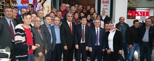 AK Parti Milletvekilleri Konuk ve Seker’den Ilçelere Tesekkür Ziyareti 
