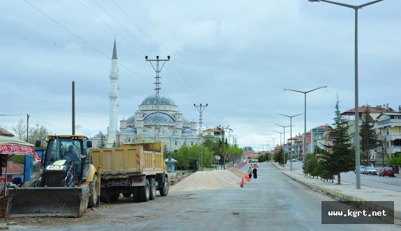 Alparslan Türkeş Bulvarı'nda Alt Yapı Çalışmaları Başladı