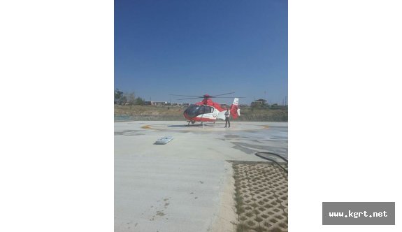 Hastane Pistinden Ambulans Helikopter 2. Kez Havalandı