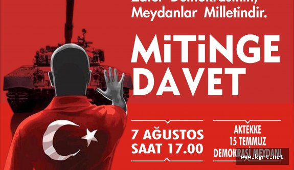 Ünlü: Yarın Tüm Karamanlıları Aktekke 15 Temmuz Demokrasi Meydanına Bekliyoruz