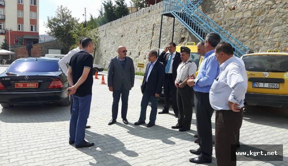 Vali Tapsız, Belediye Başkanı Samur’u Ziyaret Etti