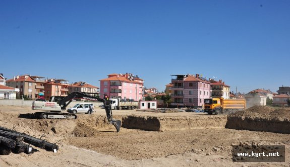 Karaman Belediyesi 24 Derslikli Okul İnşaatına Başladı