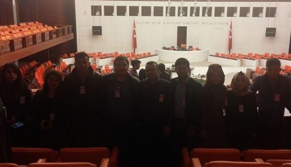 KMÜ, Karabekir MYO Öğrencilerinden Sağlık Bakanlığı Ve TBMM'ye Gezi