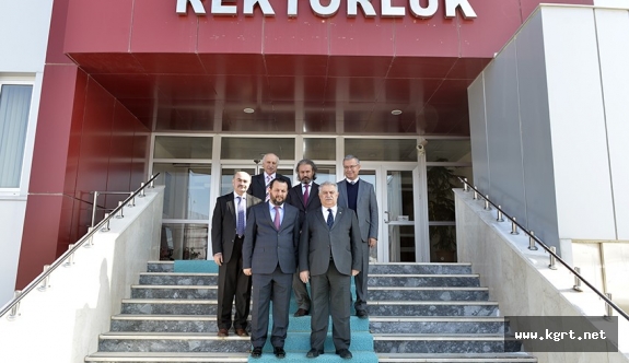 KMÜ Rektörü Akgül, Necmettin Erbakan Üniversitesi Yönetimini Ağırladı