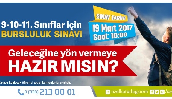 Bursluluk Sınavı 19 Mart’ta