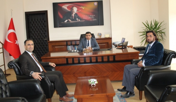 Genel Sekreter Dr. Hasan Arslan Ermenek Kaymakamını Ziyaret Etti