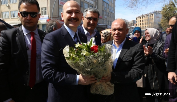 İçişleri Bakanı Soylu Karaman Belediyesi’ni Ziyaret Etti