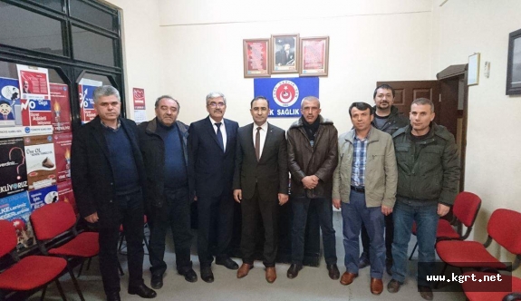 Kamu Hastaneler Birliği Genel Sekreterliğinden Türk Sağlık-Sen’e Ziyaret