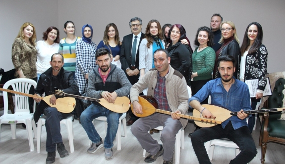 Karaman Kent Konseyi Türk Halk Müziği Korosu Çalışmalarına Devam Ediyor
