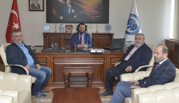 Konya Eski Milletvekili Üzülmez'den Rektör Akgül'e Ziyaret