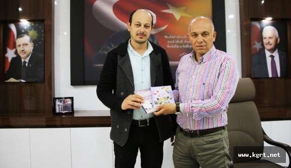 Yazar Mehmet Kırış’dan Başkan Çalışkan’ı Ziyaret