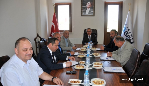 İŞGEM İcra Kurulu Vali Tapsız Başkanlığında Toplandı