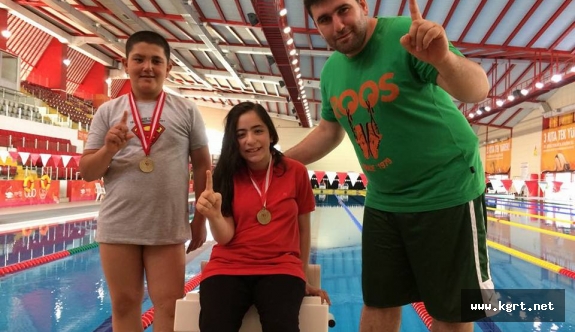 Karaman Bedensel Engelliler Yüzme Takımından Altın Başlangıç