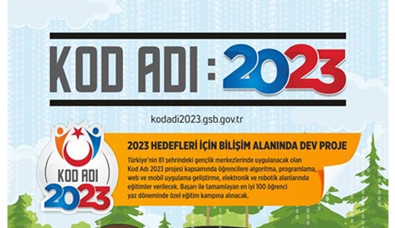 “KOD ADI 2023” Proje Başvuruları Devam Ediyor