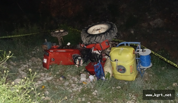 Karaman’da Traktör Dere Yatağına Yuvarlandı: 1 Ölü