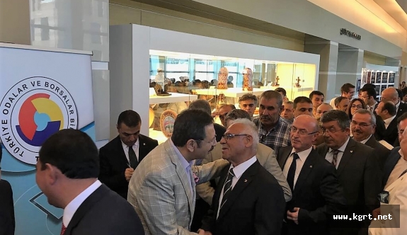 Karaman Ticaret Borsası İç Anadolu Bölgesi İstişare Toplantısına Katıldı