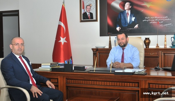 Divapan Genel Müdüründen Rektör Akgül'e Ziyaret