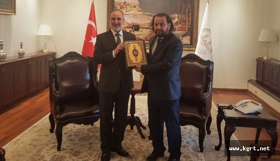 Rektör Akgül'den Diyanet İşleri Başkanına Ziyaret