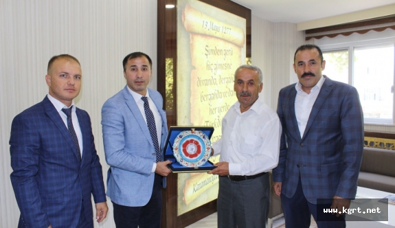 Judo Federasyonu Başkanı Huysuz Karaman Belediyesi’ni Ziyaret Etti