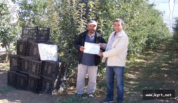 Tarım Bakanlığından, Elma Bahçelerine Mavi Bayrak