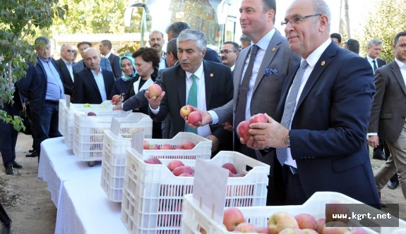 Tarım Komisyonu Üyeleri Bifa’nın Örnek Elma Bahçesine Hayran Kaldı