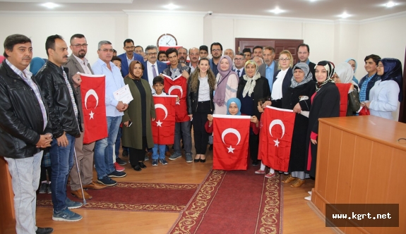 Türkçe Öğrenen Mülteciler Sertifikalarını Aldı