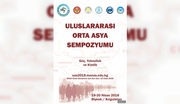 I. Uluslararası Orta Asya Sempozyumu Kırgızistan’da Yapılacak