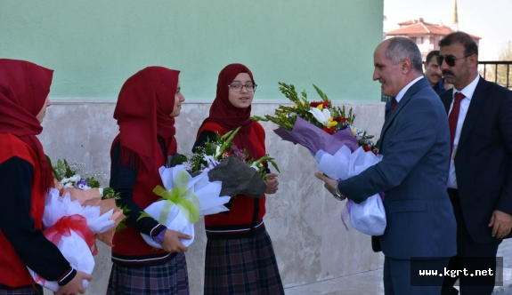 Karaman’da Okullar Yeşille Hayat Buluyor