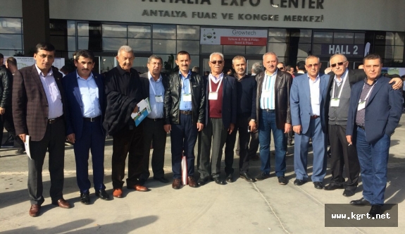 Ticaret Borsası Growtech Antalya Tarım Fuarına Katıldı
