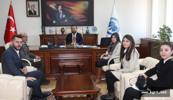 Karaman Özel Eğitim Merkezinden Rektör Akgül'e Ziyaret