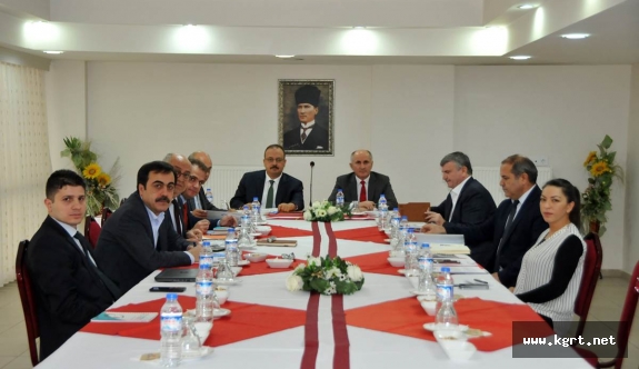 MEVKA Yönetim Kurulu Vali Fahri Meral Başkanlığında Toplandı