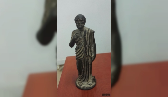 Karaman’da Roma Dönemine Ait Heykel Ele Geçirildi